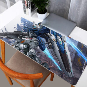 Epic Gundam Aerial Gaming Mouse Pad | Kawaii Anime Desk Mat