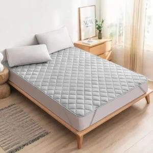 ultrasonic mattress protector washable polyester bed cover