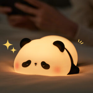 Cozy Panda Silicone Night Light | Healing Gift