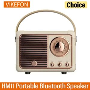 Retro Epic Sound Portable Waterproof Bluetooth Speaker | Deep Bass Subwoofer